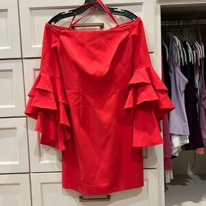 Milly, off shoulder Cady dress